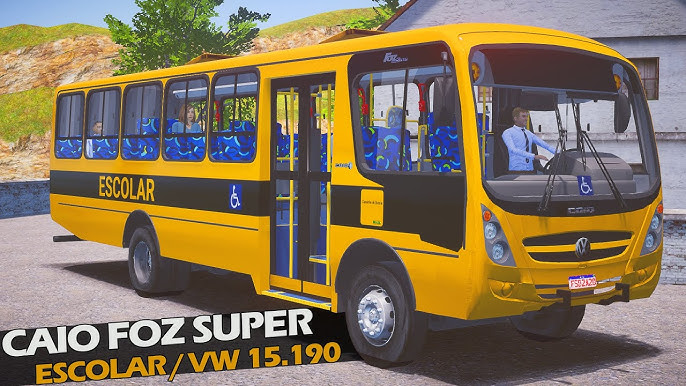 Caio Foz Super Agrale MA 15.0 6X2 Escolar para o Proton Bus