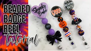 Beaded Badge Reel Tutorial