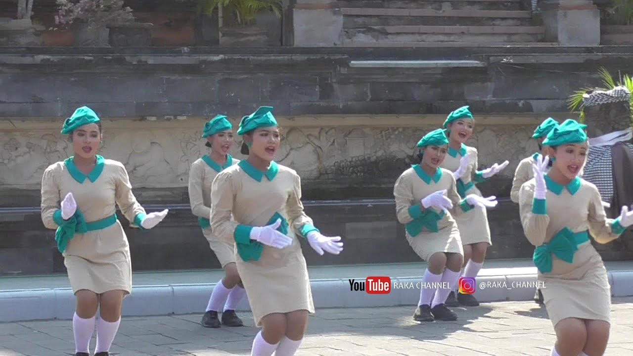 Juara 3 Gerak Jalan Indah Putri SD 2 Gianyar Nomor 32 HUT RI ke 74