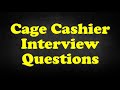 Cashier and Crew Member Interview Questions - YouTube