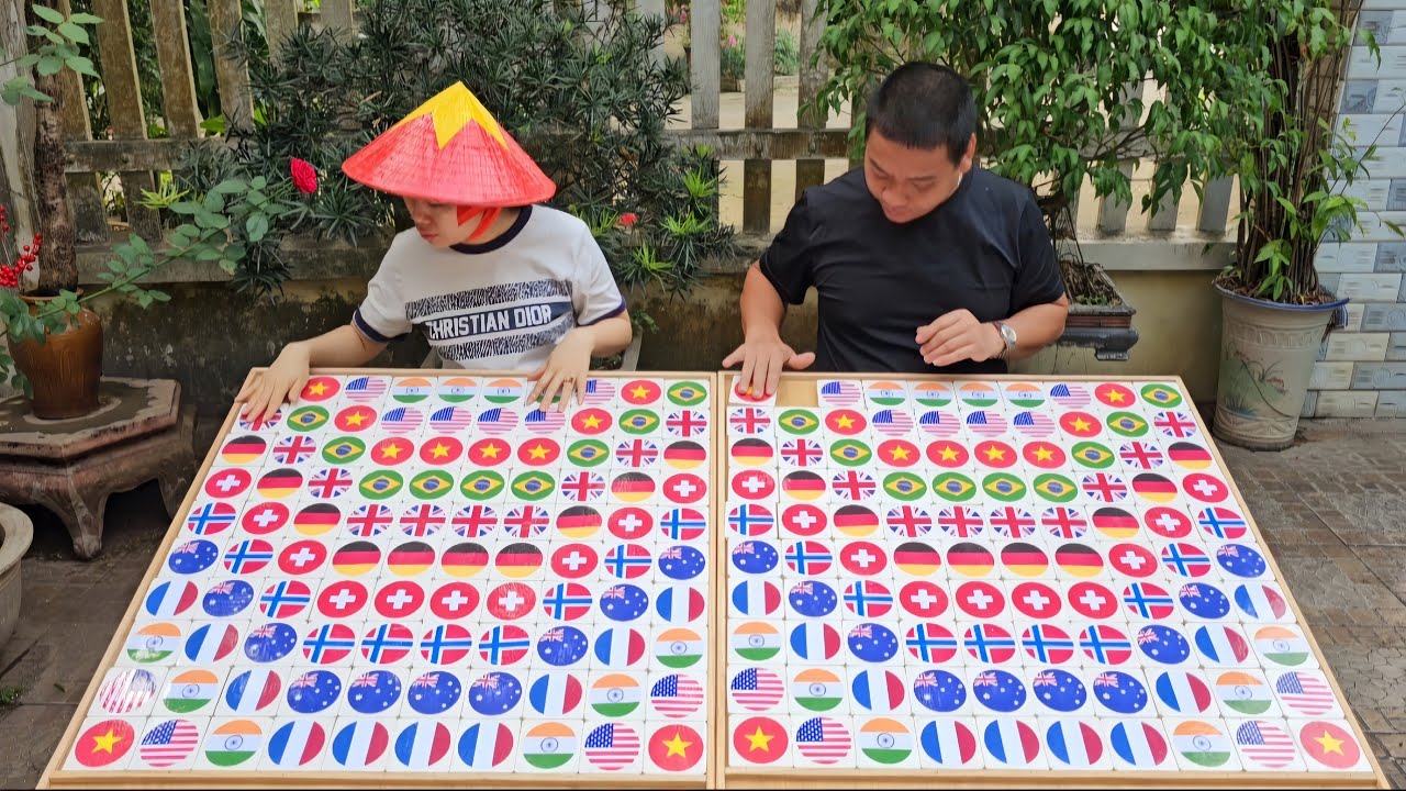 Family Game | Flag Sorting Challenge, Which Country's Flag Is Yours ☆ Level 25