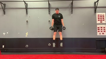 Reactive DB Squat Jumps