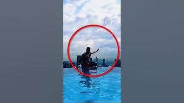 NẾU AI ĐÓ NGÃ RA NGOÀI BỂ BƠI VÔ CỰC | 😨 (Bạn Biết Không) #facts #amanzingfacts #thaukinhtrithuc