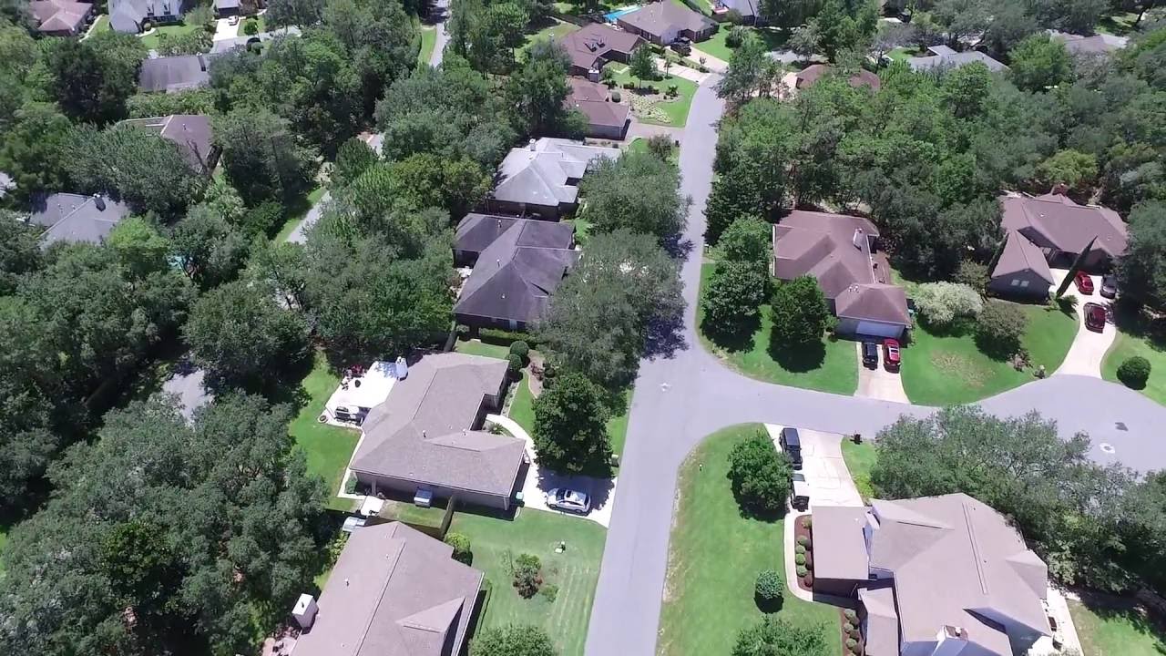 Niceville’s Bluewater Bay Florida Aerial Video DJI P3A YouTube