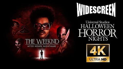 [4K] The Weeknd: After Hours Nightmare Halloween Horror Nights 2022 at Universal Studios Hollywood
