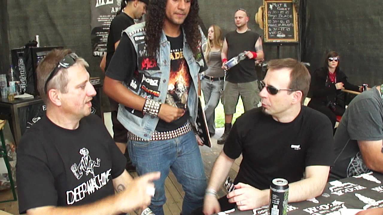 Message from Tokyo Blade to Exmera and Metalhead