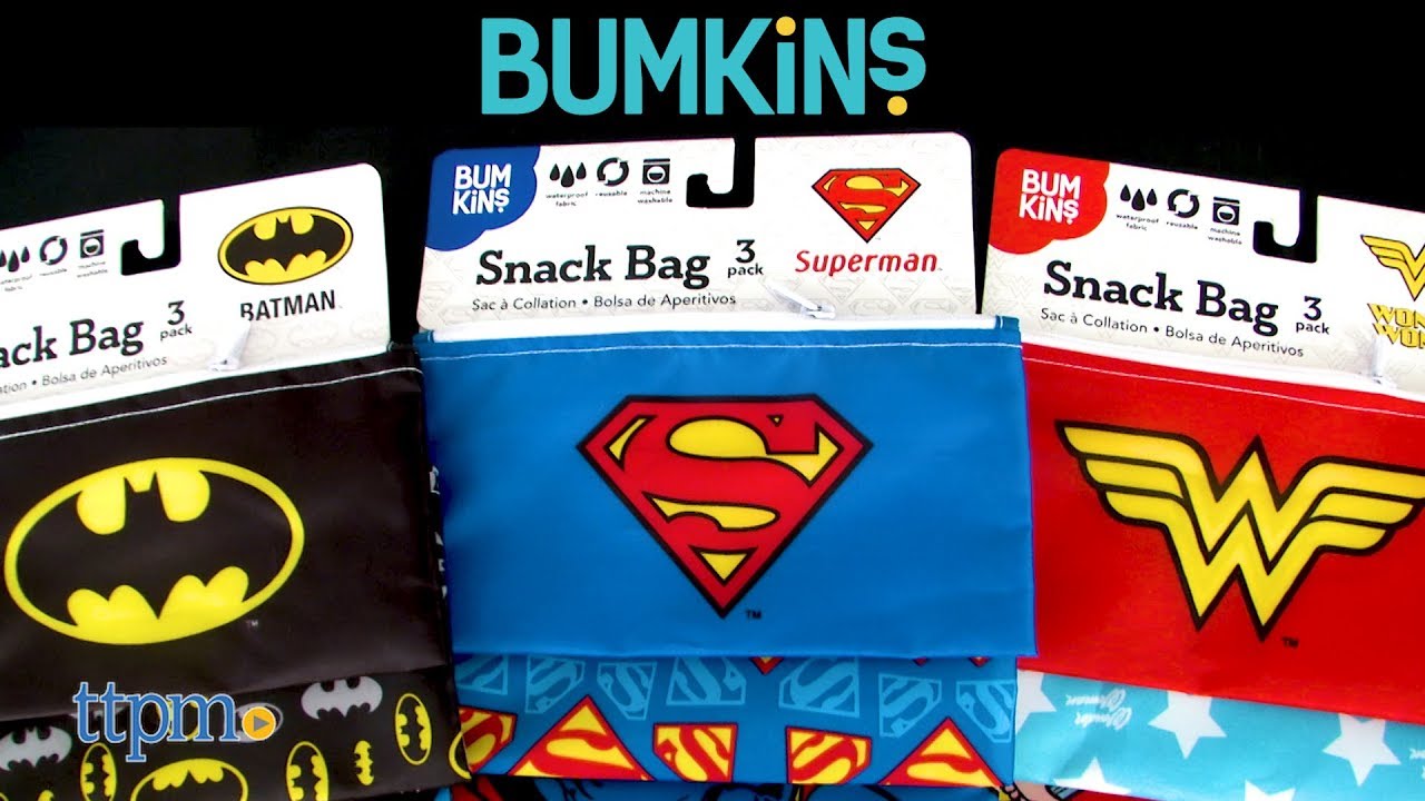 Dc Heroes Snack Bag 3 Pack From Kins You Dc Heroes Snack Bag 3 Pack From Kins