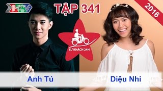 Anh Tú bất ngờ chê thẳng Diệu Nhi hậu đậu, vụng về | LỮ KHÁCH 24h | Tập 341 | 02/10/2016