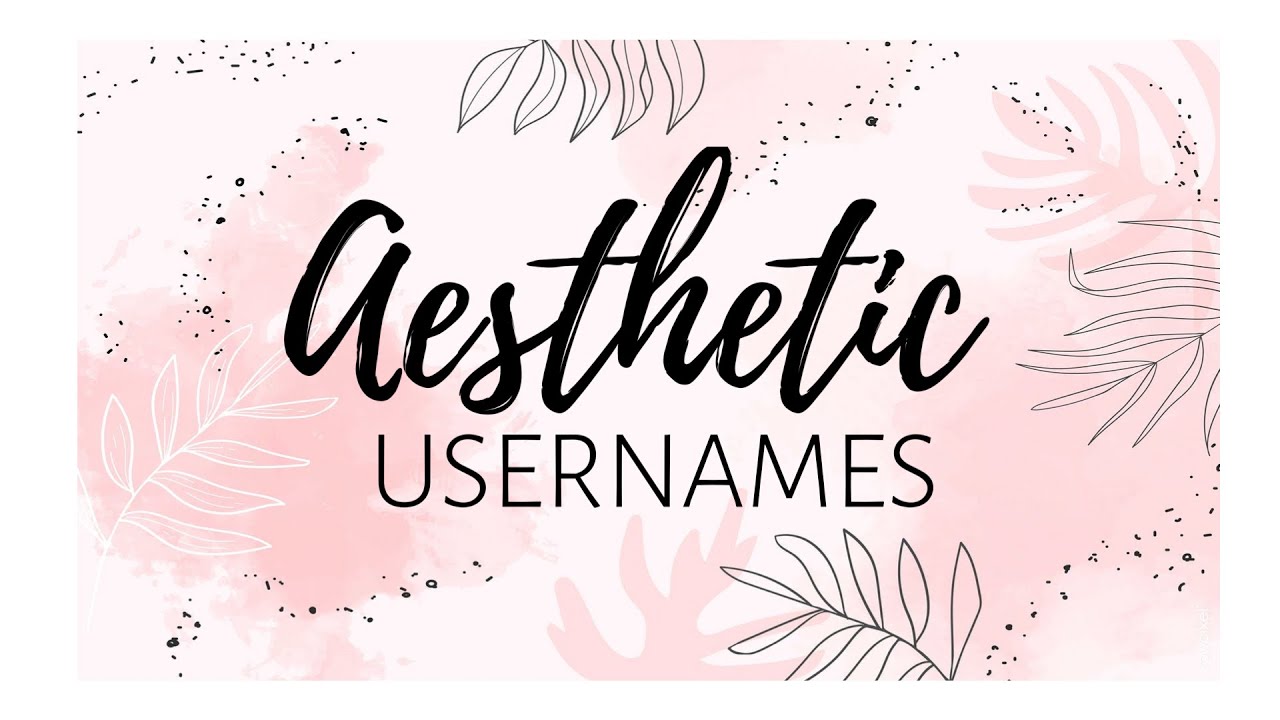 Username ig aesthetic girl