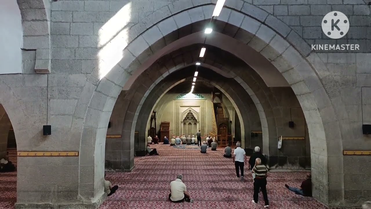 Kayseri Mehmet Tanrıöver Hunat Camii ve Dışarıdan Çekim Merkezi İkindi Ezanı - Hicaz Makamı