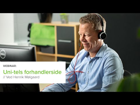 Webinar Uni-tels Forhandlerside