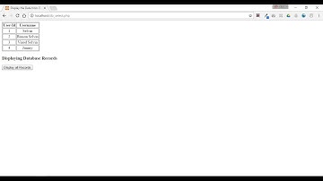 How to Retrieve the data from MySQL Database and  Displaying it in PHP - (Part 4) - Programming DIY