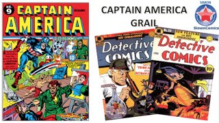 CAPTAIN AMERICA 9 | 1st Boy Commandos | Timely | DC | Golden age Haul | Detective Comics