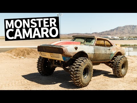 Insane 650HP LS Powered Monster Truck Chevy Camaro Build