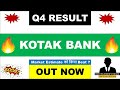 Kotak Bank Q4 Results 2026 | Kotak Bank Results Today | Kotak Bank Share Latest News