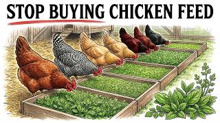 6 Free Plants That Replace Chicken Feed and Grow Forever (Why did They Hide It?!)