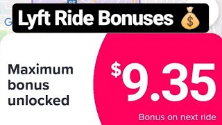 13 in 3 mins Driving Lyft How To Use Ride Bonuses