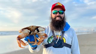 How to Catch Crab  Tips and Tricks  Ocean Beach San Francisco Dungeness Crab Snaring