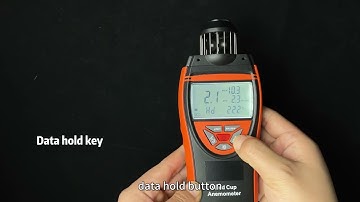 Handheld Wind Cup Anemometer 8806 Digital Wind Speed Gauge Meter