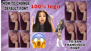 HOW CHANGE FONT TO SAN FRANCISCO screenshot 1