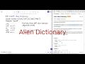 Alien Dictionary - Topological Sort - Leetcode 269 - Python