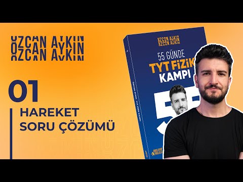 55 Günde TYT Fizik Kampı | 7. Gün | Hareket Soru Çözümü - 1 | 2024