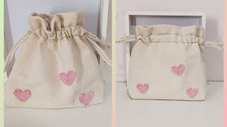 Como hacer bolsa lienzo| DIY Easy Tote Bag! #diy #sewing #bag #shortsvideo #shortsfeed