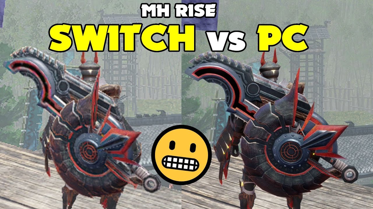 Monster Hunter Rise PC vs Switch Comparison Highlights Massive