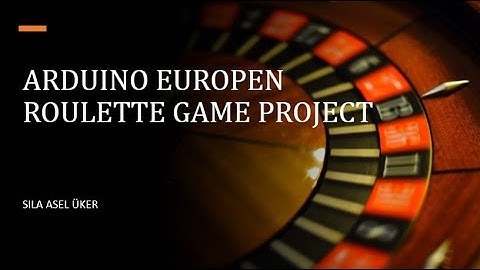 Arduino European Roulette Game Project