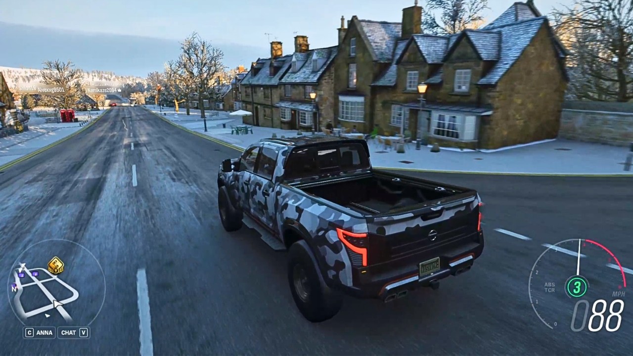 2016 NISSIAN TITAN WARRIOR FORZA EDITION in Winter Season | Forza Horizon 4 Ultra Realistic Gameplay