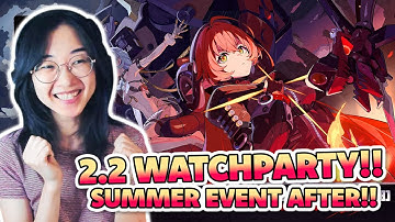 🔴LIVE! OBOL SQUAD TIME!!!!!!!!!! 2.2 WATCHPARTY + SUMMER EVENT!!!! REACTION | ZENLESS ZONE ZERO