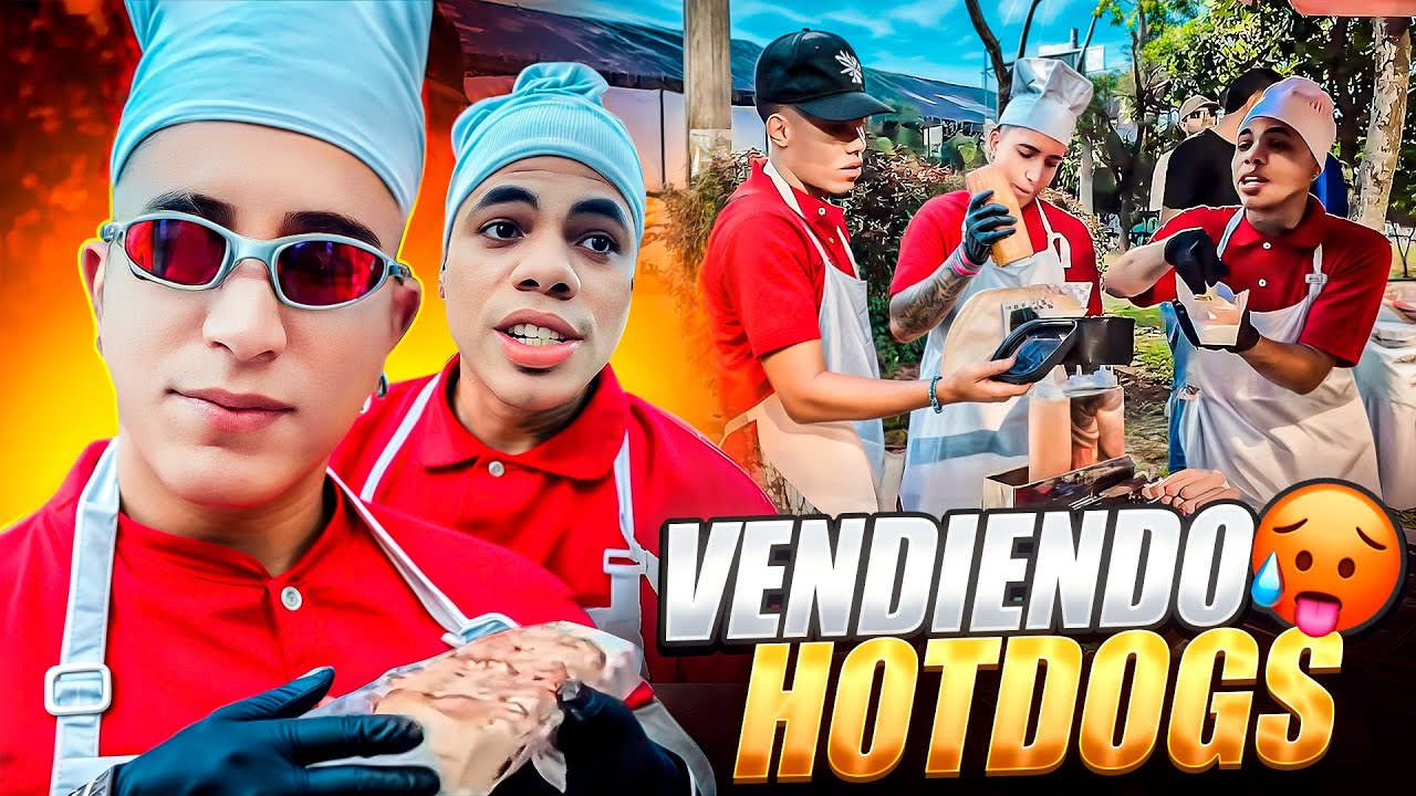 DE YOUTUBER a VENDEDOR de PERROS CALIENTES 🌭😂| JUANFER, EPIDEMIC y MR STIVEN