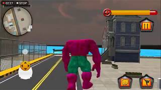 Superhero Bulko: Angry Monster City Battle