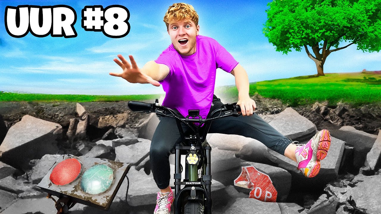 Wie Het Langste Kan Blijven Fietsen Wint!