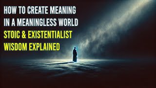 How to Create Meaning in a Meaningless World | Stoic & Existentialist Wisdom Explained