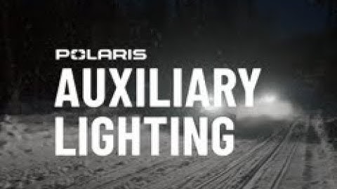 Polaris Auxiliary Lighting & RGB Accent Lights - Polaris Snowmobiles