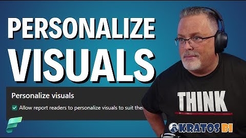 Personalize Visuals in Power BI