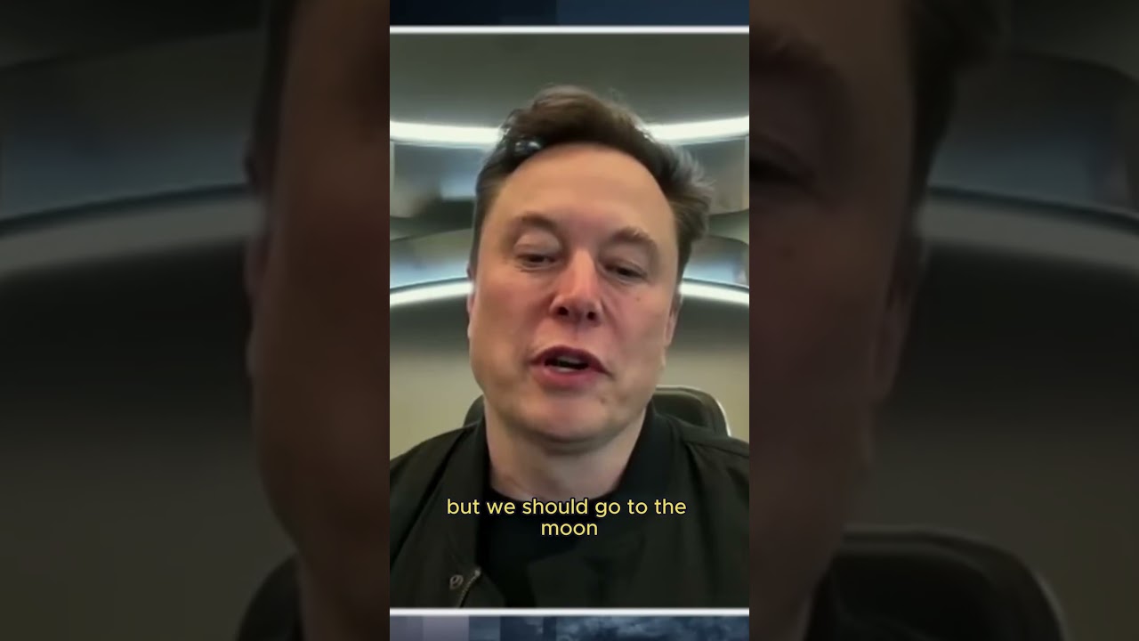 Elon Musk: We Must Build a Lunar Base