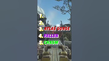 Ranking 5 COD Maps Based on LOOKS Without Knowing the Next One 2 #Shorts