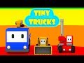 The Cinema - Learn with Tiny Trucks: bulldozer, crane, excavator , Educational cartoon