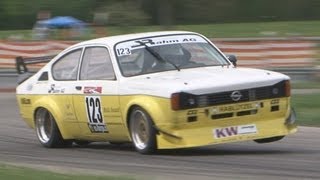 OPEL MOTORSPORT 2012, special Best Of Opel at Hillclimb Switzerland. Opel Kadett C GT/E ..