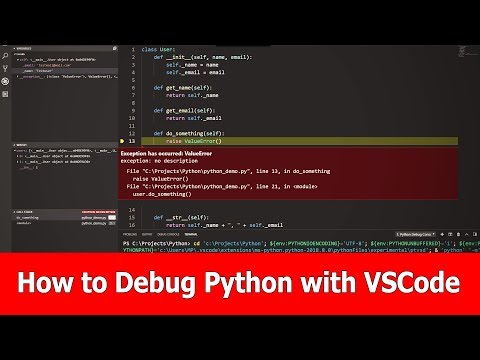 How to Debug Python with VSCode