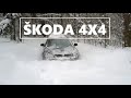 ŠKODA OCTAVIA 4X4 SNOW COMPILATION !!