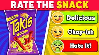 Rate the Candy & Snack Challenge 🍫 Ultimate Snack & Candy Tier List
