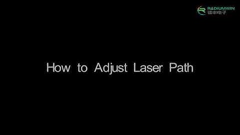 How to adjust laser path laser engraving machine