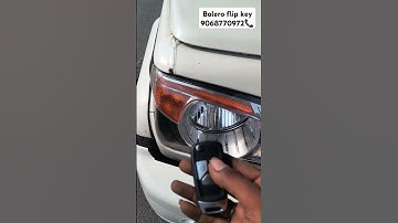 Bolero flip key programming success all car