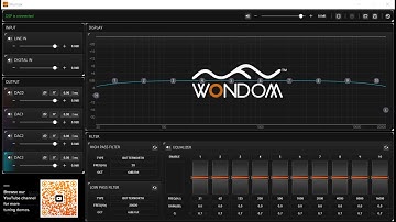 How to Realize PC UI Control of BDSP2.4U ADAU1701 2-In 4-Out DSP Preamp | Independent EQ Adjustment