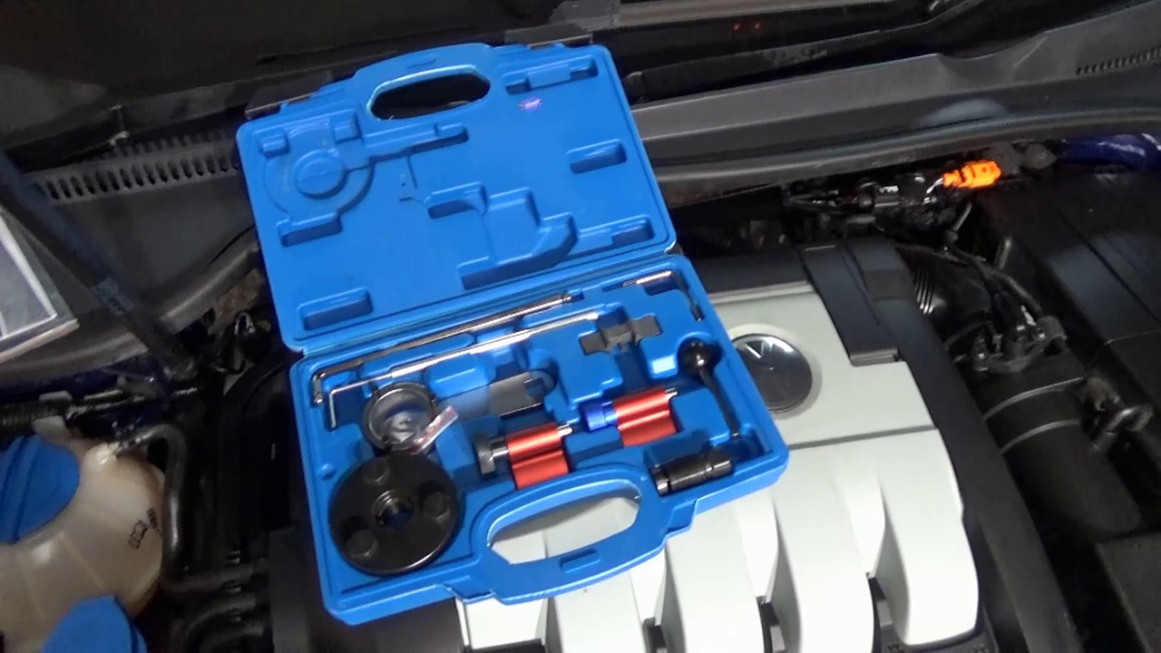 Cómo cambiar la correa de distribución y bomba agua 2.0 TDI paso a paso