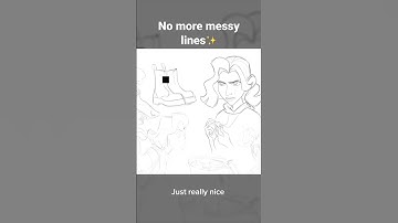 How I achieve clean lines #lines #animator #animation #characterdesign #drawing #digitalart