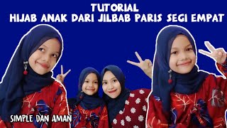 Tutorial Hijab Anak Dari Jilbab Paris Segi Empat Farhana Fh